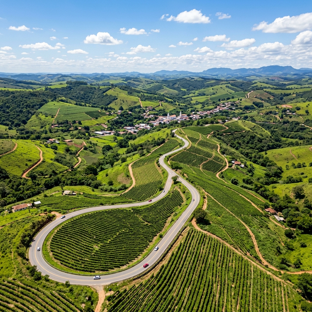 Foto aérea de Pardinho